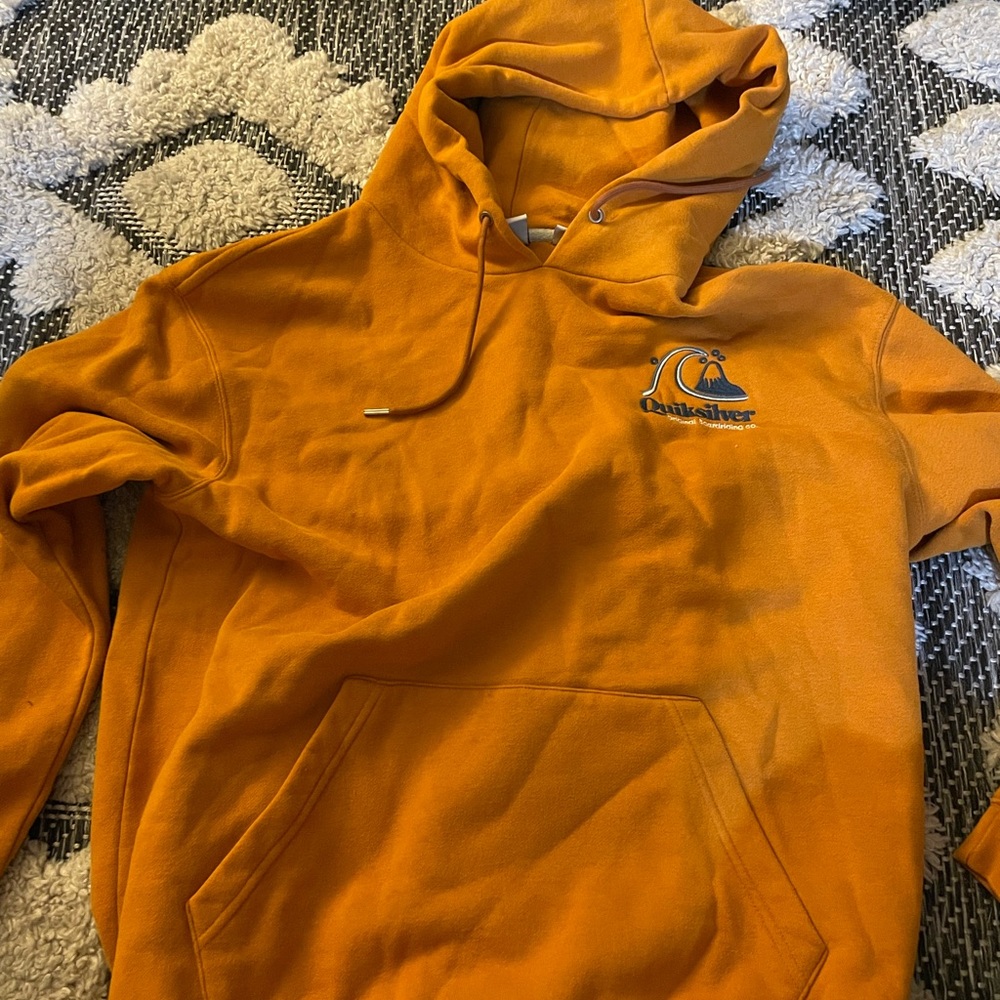 Quicksilver mustard yellow hoodie